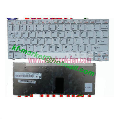 NEW IBM Lenovo IdeaPad U160 U165 US keyboard white - Click Image to Close